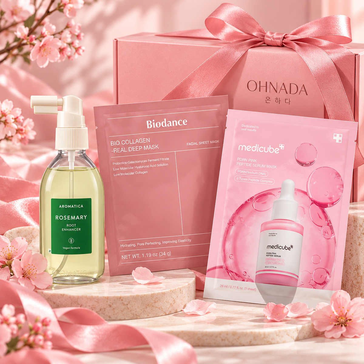 Coffret Octobre Rose Cheveux Edition limitée