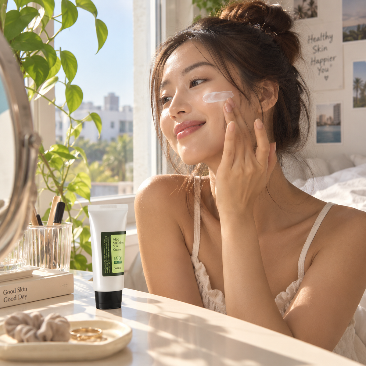 COSRX - Crème Solaire Apaisante à l'Aloe Vera