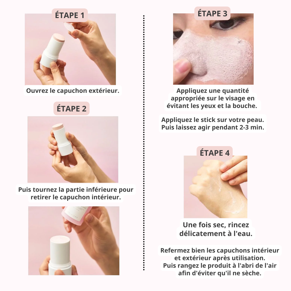 SKIN1004 - Masque en Stick Purifiant Madagascar Centella Poremizing Quick Clay