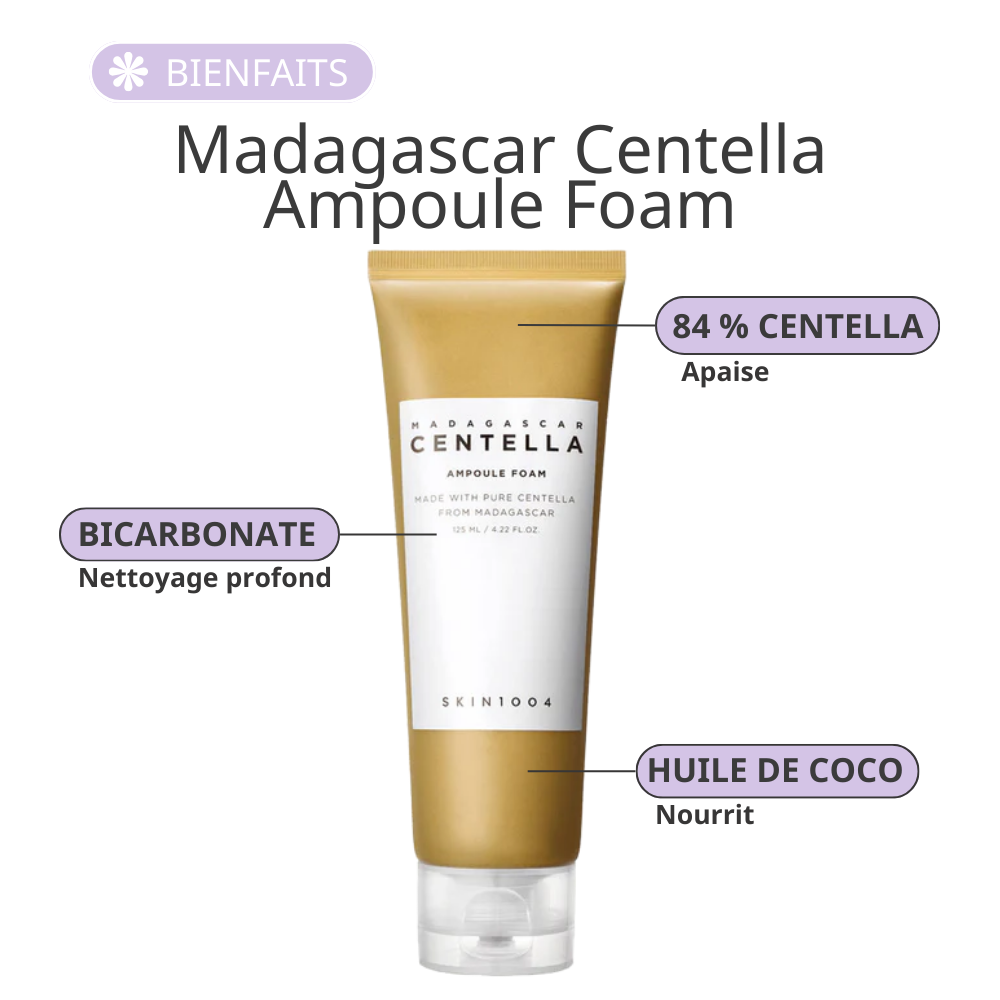 SKIN1004 - Mousse Nettoyante Madagascar Centella Ampoule