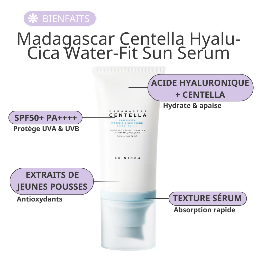 SKIN1004 - Hyalu-Cica Water-Fit Sun Serum