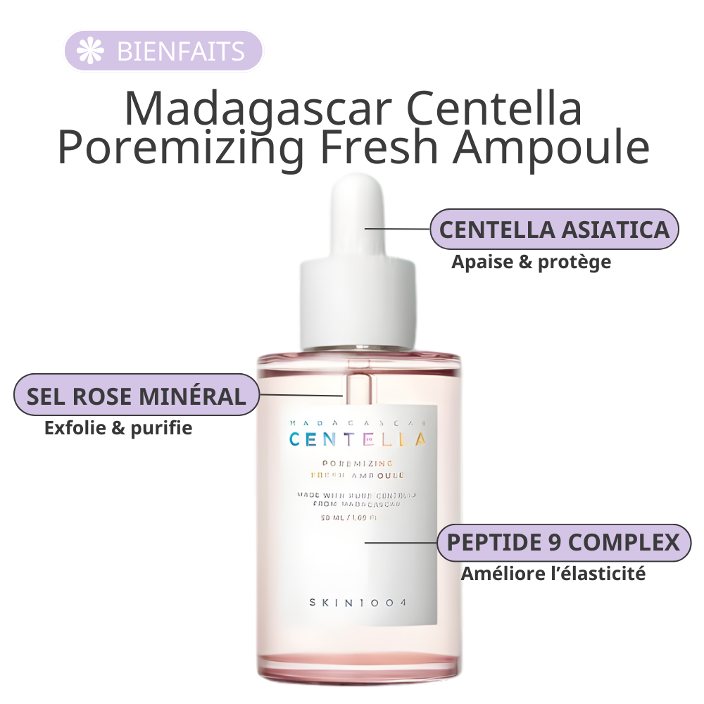 SKIN1004 - Ampoule à la Centella Poremizing Fresh 50ml