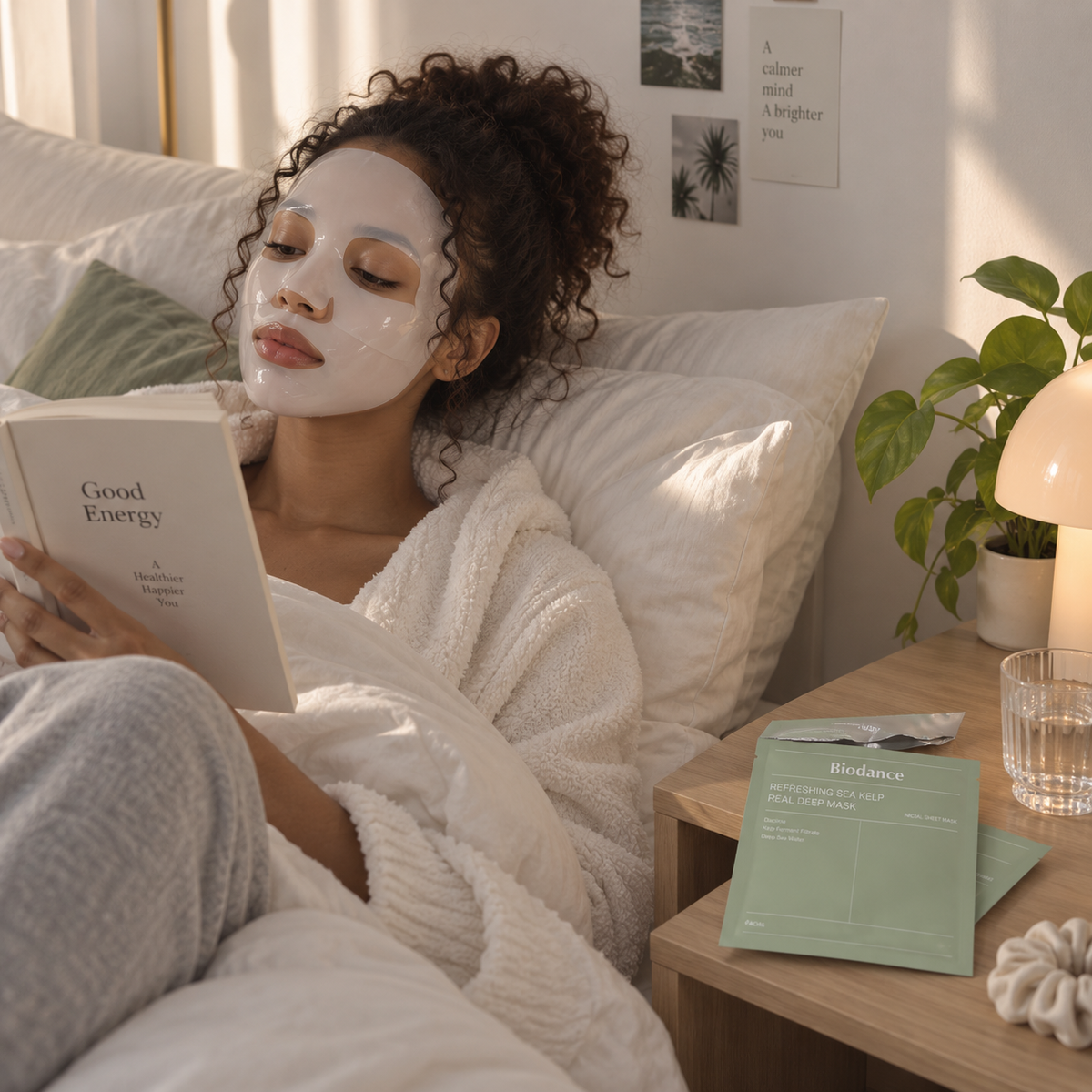 Biodance - Masque Real Deep Rafraîchissant aux Algues, Peau Purifiée & Apaisée