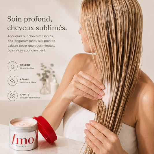 Fino Premium Touch - Masque Réparateur & Nutrition pour Cheveux Abîmés