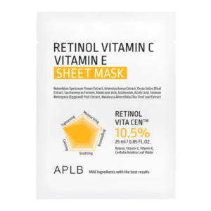 aplb masque anti Âge rétinol, vitamine c & e