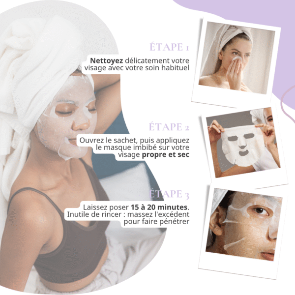 anua masque Éclat à la pêche 70% & niacinamide